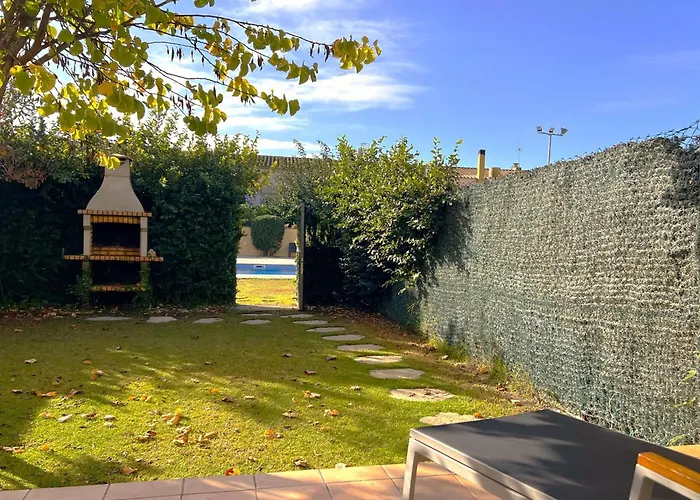 Casa Con Jardin Y Piscina Comunitaria En - Es-89-147 Hébergement de vacances Sant Pere Pescador